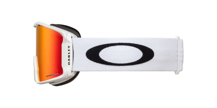 Oakley Line Miner L Matte White Prizm Snow Torch Iridium - Gogle snowboardowe