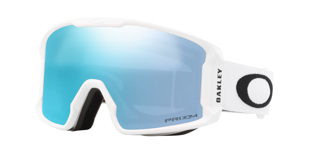 Oakley Line Miner L Matte White Prizm Snow Sapphire Iridium - Gogle snowboardowe