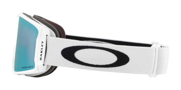 Oakley Line Miner L Matte White Prizm Snow Sapphire Iridium - Gogle snowboardowe