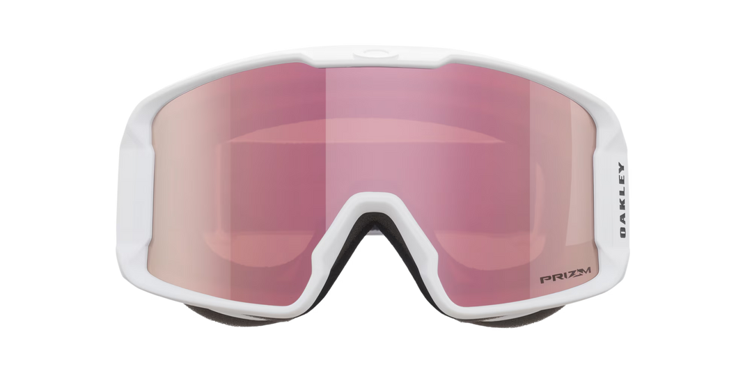 Oakley Line Miner M Matte White Prizm Rose Gold - Gogle snowboardowe