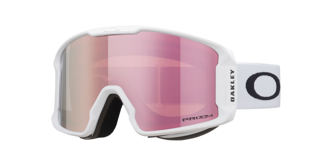 Oakley Line Miner M Matte White Prizm Rose Gold - Gogle snowboardowe