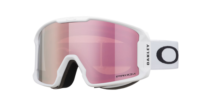 Oakley Line Miner M Matte White Prizm Rose Gold - Gogle snowboardowe