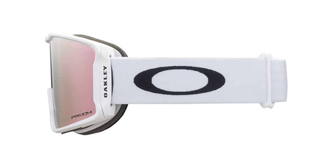 Oakley Line Miner M Matte White Prizm Rose Gold - Gogle snowboardowe