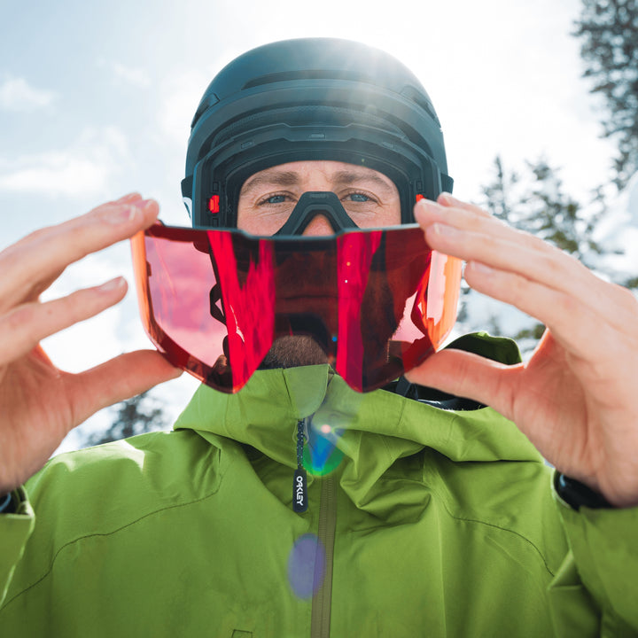 Oakley Line Miner Pro L Matte Black Prizm Torch &amp; Prizm Iced - Gogle snowboardowe