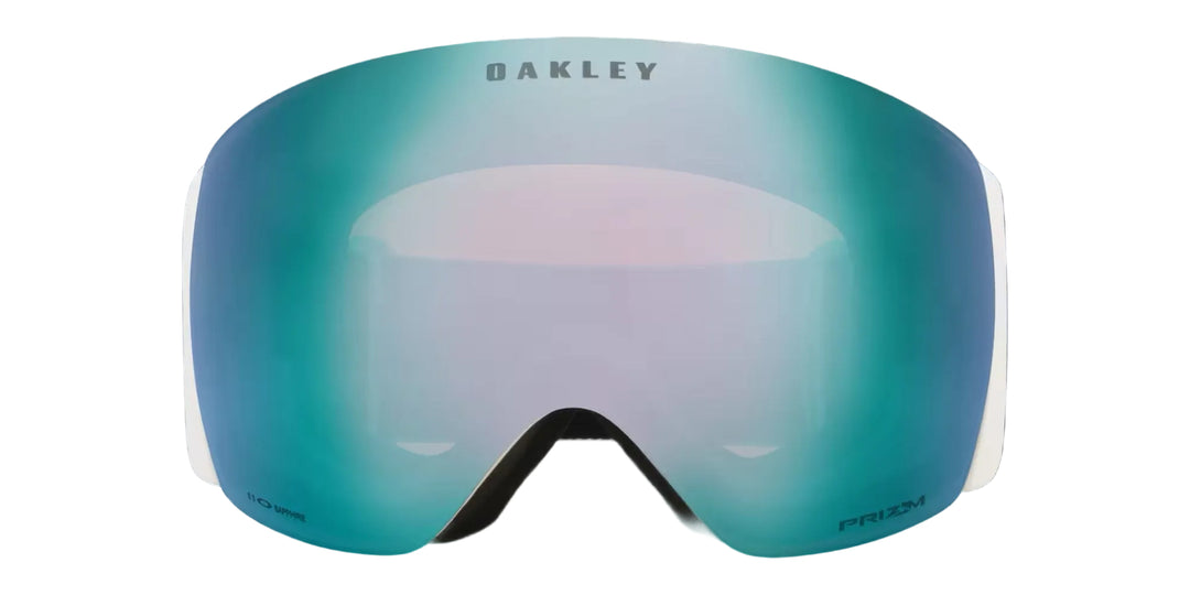 Oakley Gogle Flight Deck Pro L White, Szybka Prizm Sapphire i Sage Gold