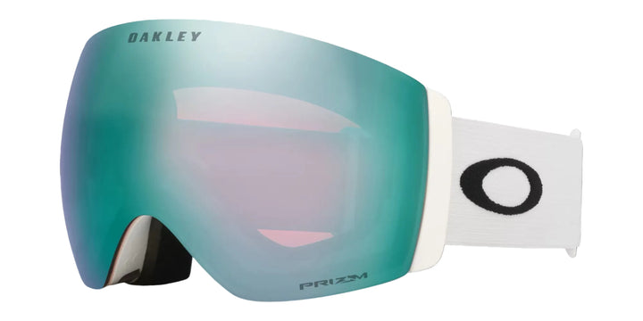 Oakley Gogle Flight Deck Pro L White, Szybka Prizm Sapphire i Sage Gold