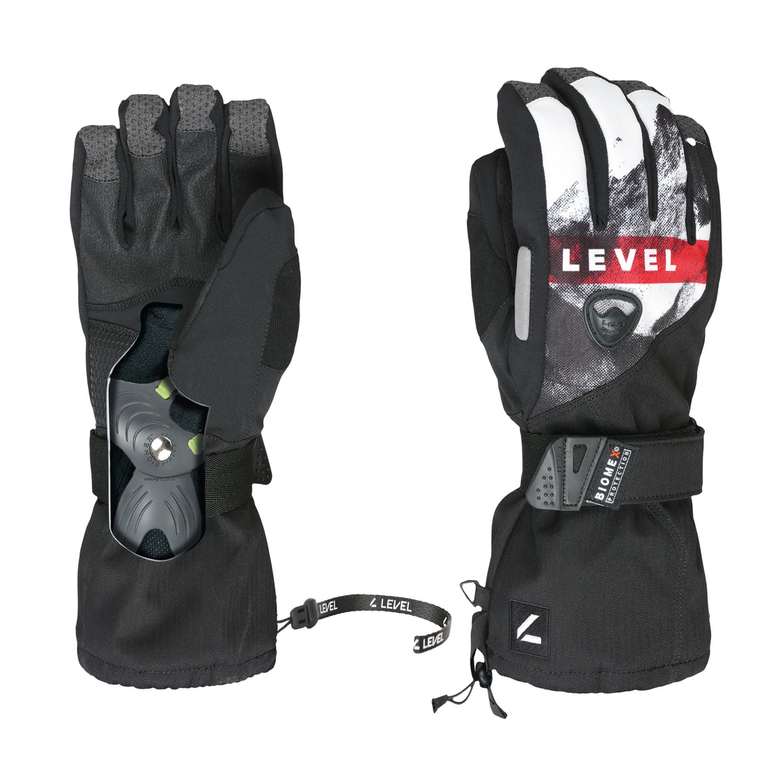 Level Butterfly Hot Pink - Damskie rękawice snowboardowe
