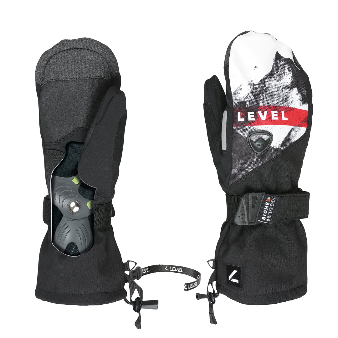 Level Butterfly Mitt Hot Pink - Damskie rękawice snowboardowe
