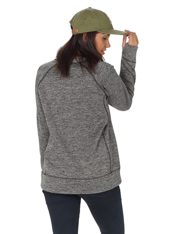 Burton Bluza Damska Quartz Crew True Black Heather