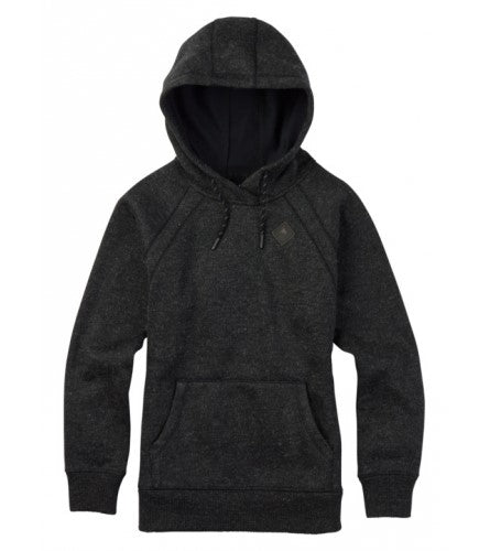 Burton Damska Bluza z Kapturem Heron Czarna