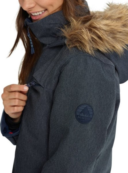 BURTON WMS LELAH JACKET DENIM/MOOD INDIGO