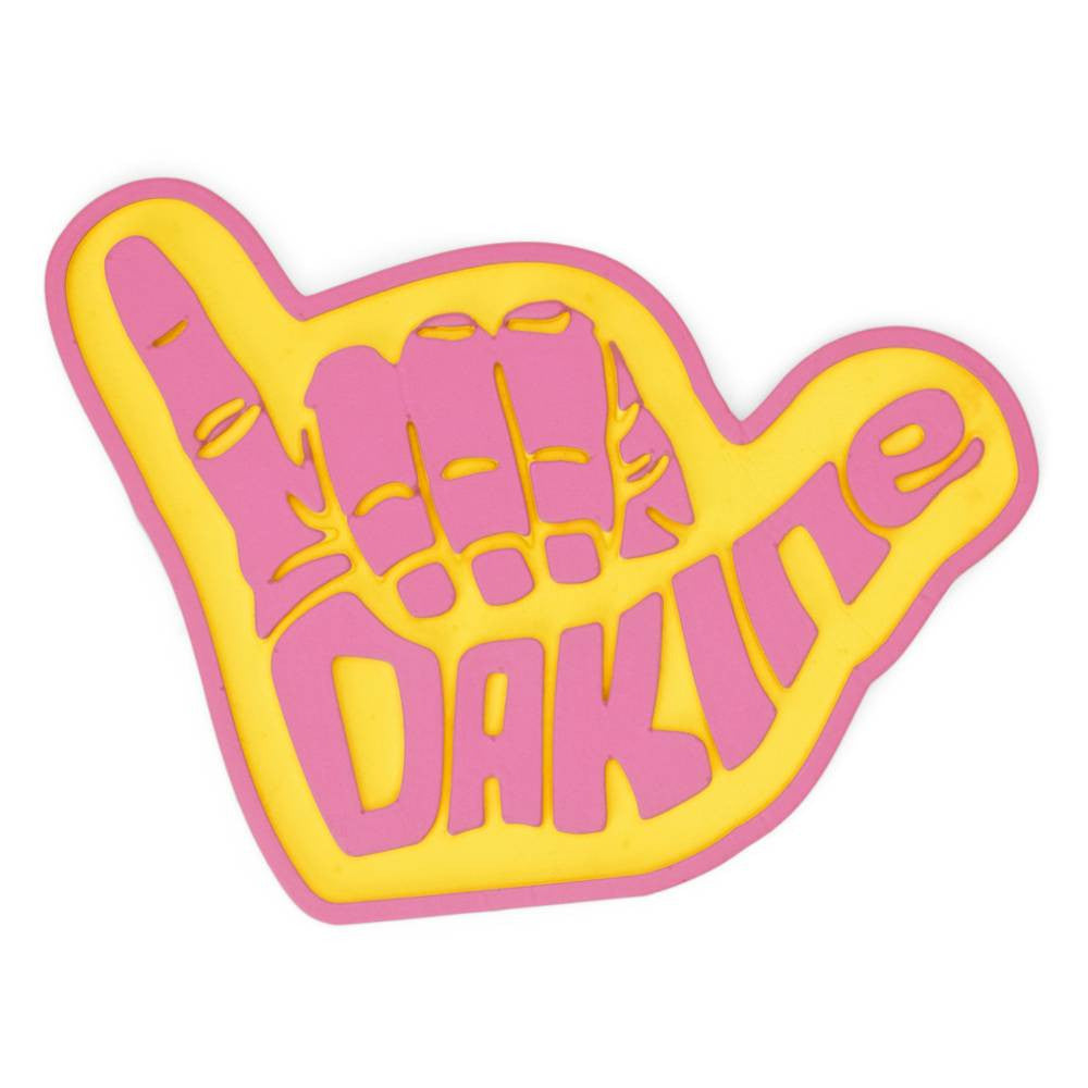 Dakine Shaka Stomp Yellow/Pink - Podkładka Antypoślizgowa