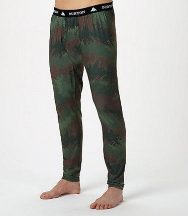 Burton Męskie Spodnie Termiczne Midweight Camo