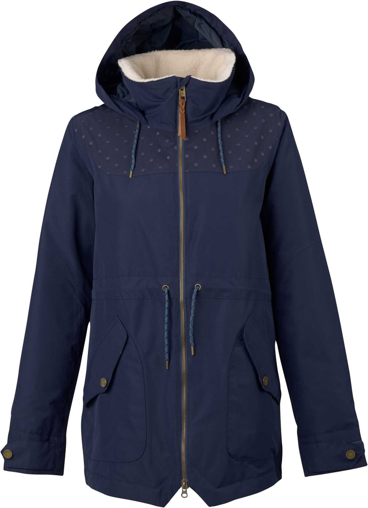 Burton Damska Kurtka Prowess Indigo Dot
