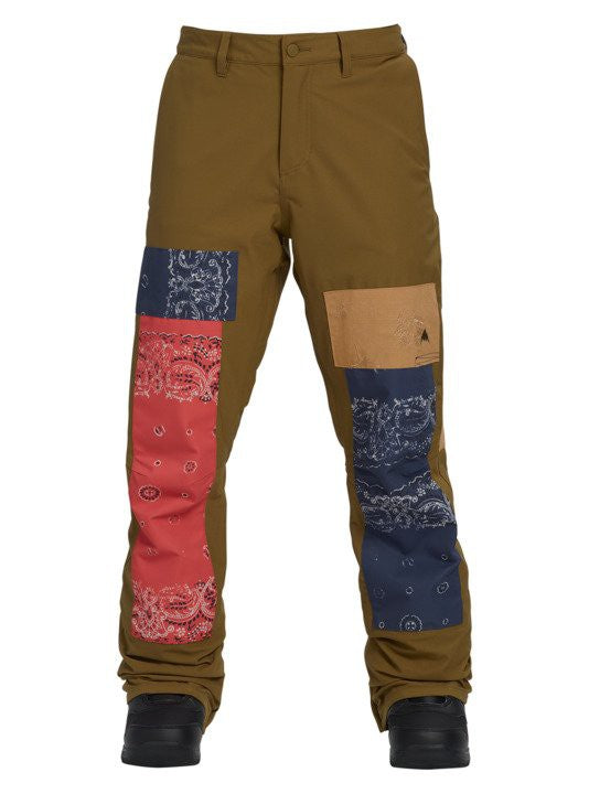 Burton Damskie Spodnie Twenty Ounce Brązowe