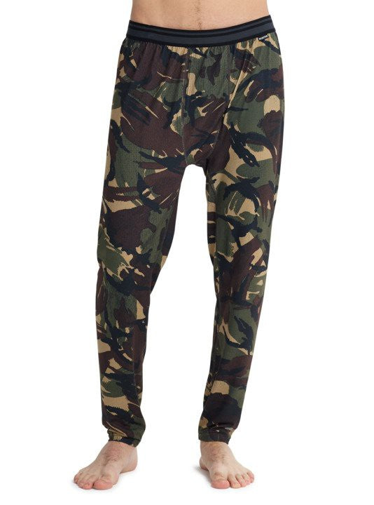 Burton Męskie Spodnie Termiczne Midweight Ciemne Camo