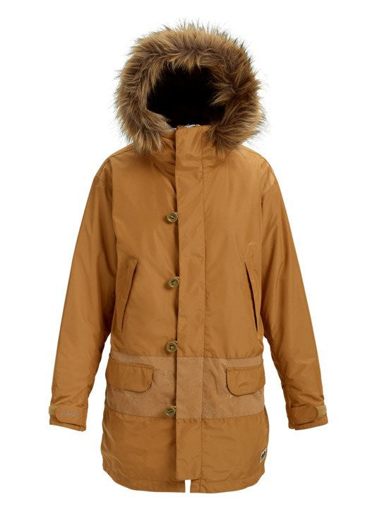 Burton Damska Kurtka Shadowlight Parka Karmelowa