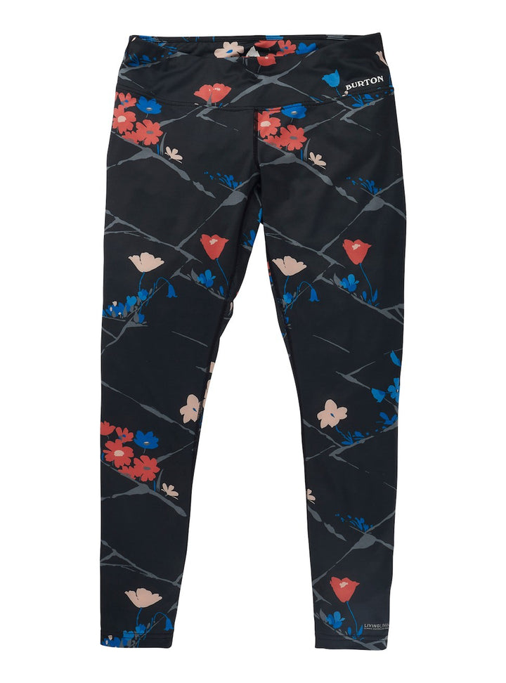 Burton Damskie Spodnie Termiczne Lightweight X Kwieciste