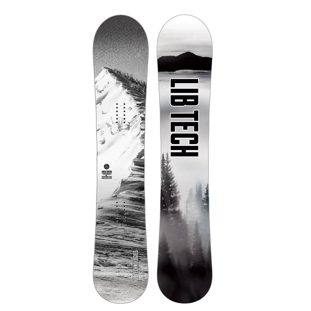 Lib Tech Cold Brew + Bent Metal Supermatic Lightning - Męski zestaw snowboardowy