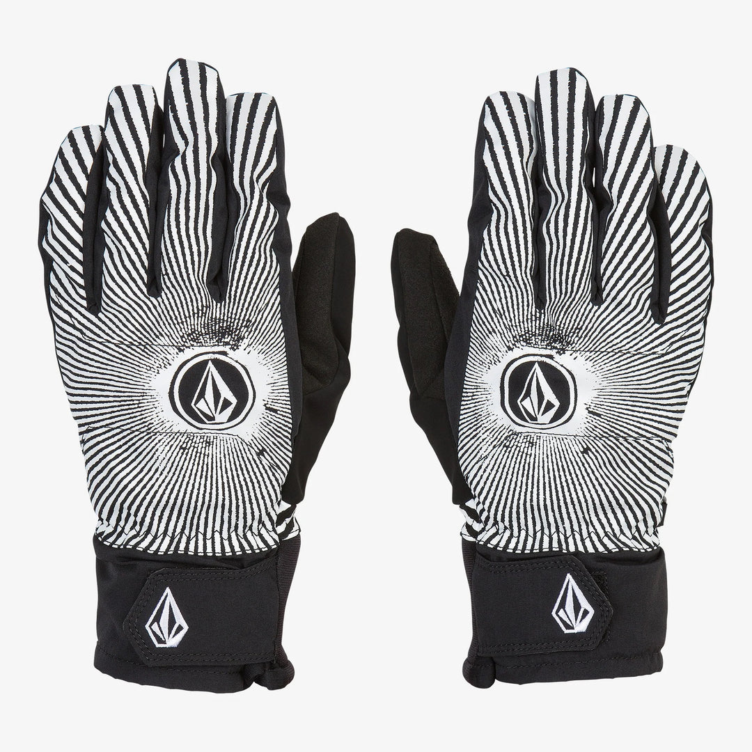 Volcom V.co Nyle Glove Black/White - Rękawice snowboardowe