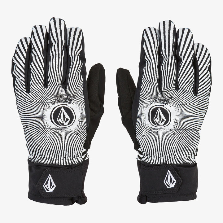 Volcom V.co Nyle Glove Black/White - Rękawice snowboardowe