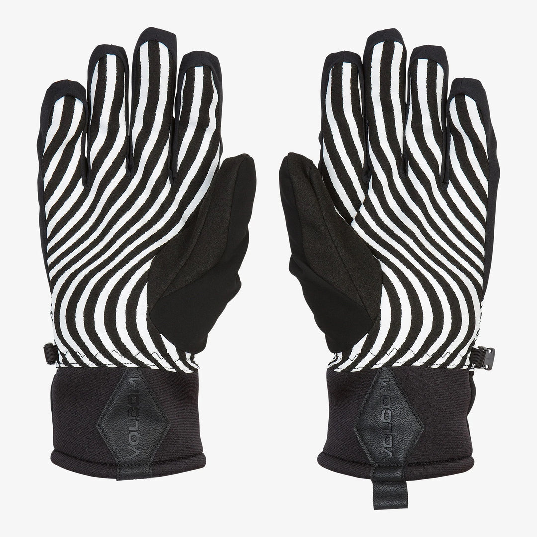 Volcom V.co Nyle Glove Black/White - Rękawice snowboardowe