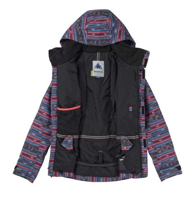 Burton Damska Kurtka Jet Set Mala w Paski