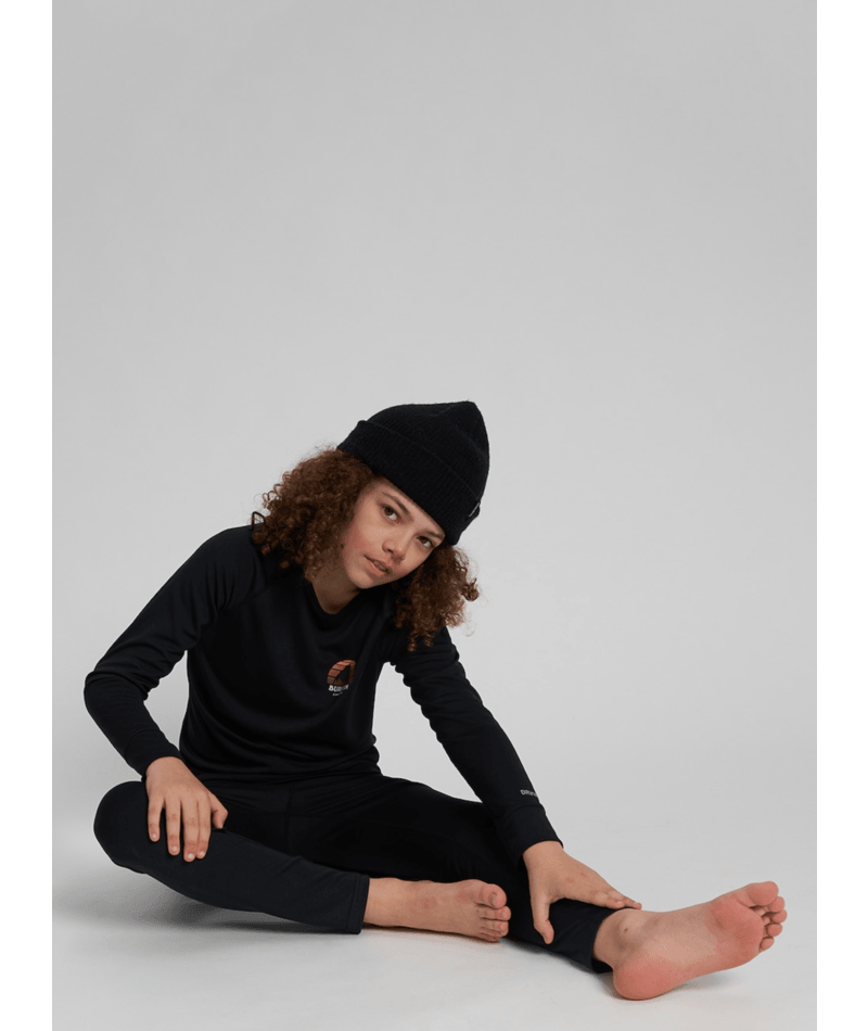 Burton Dziecięca Bielizna Termiczna Fleece Layer Set Czarna