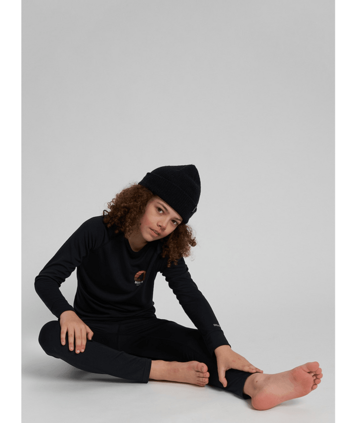 Burton Dziecięca Bielizna Termiczna Fleece Layer Set Czarna