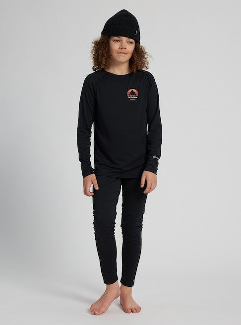 Burton Dziecięca Bielizna Termiczna Fleece Layer Set Czarna