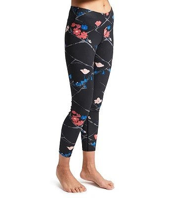 Burton Damskie Spodnie Termiczne Lightweight X Kwieciste