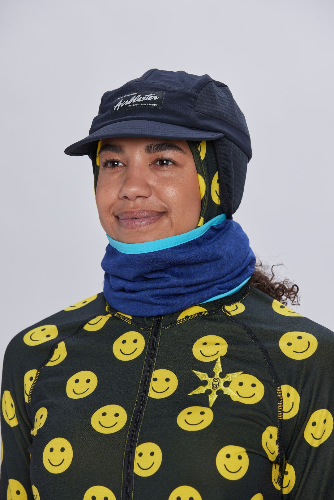 Airblaster Komin Pro Gaiter Czarny