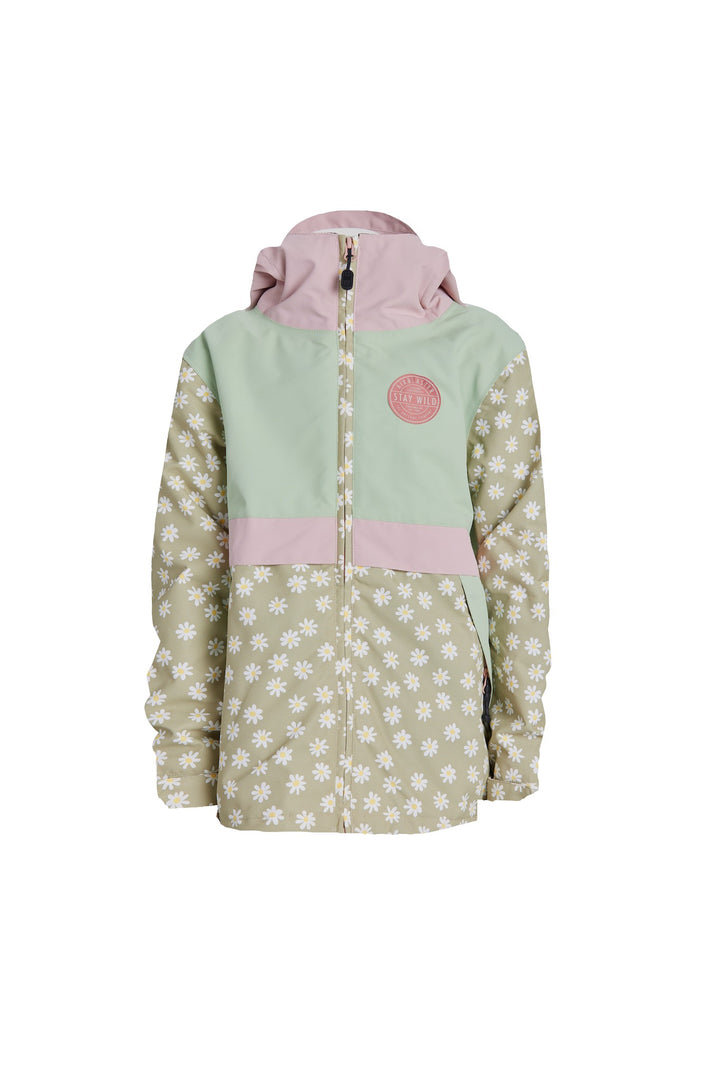 Airblaster Juniorska Kurtka Trencher Full Zip Tan Daisy