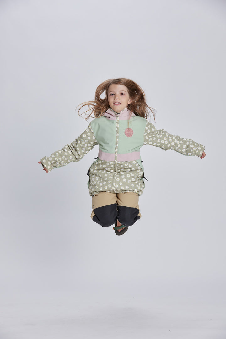 Airblaster Juniorska Kurtka Trencher Full Zip Tan Daisy