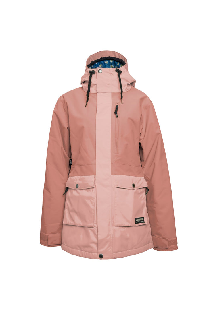 Airblaster Damska Kurtka Stay Wild Parka Jasno Różowa