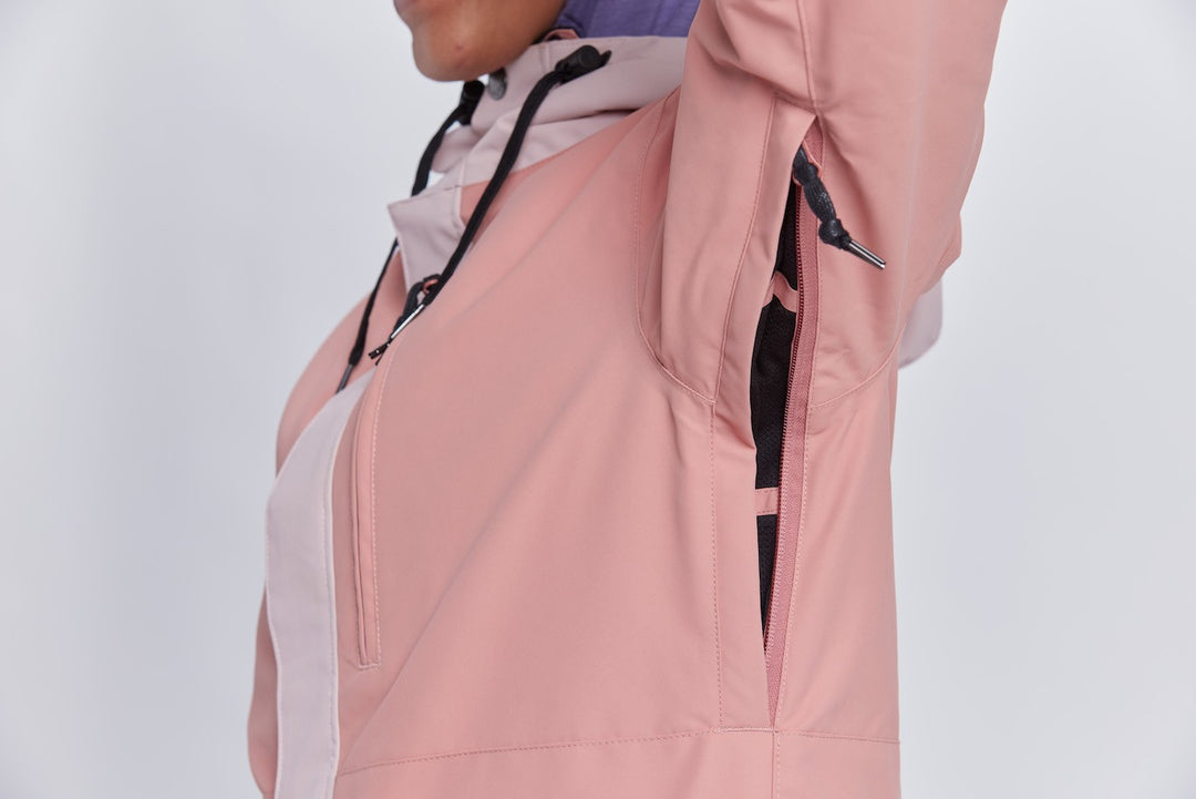 Airblaster Damska Kurtka Stay Wild Parka Jasno Różowa