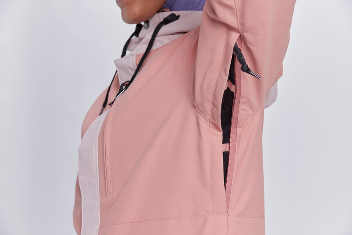 Airblaster Damska Kurtka Stay Wild Parka Jasno Różowa