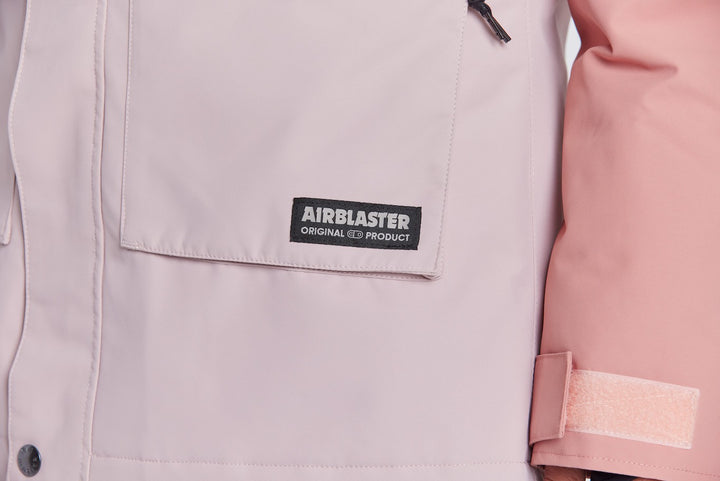 Airblaster Damska Kurtka Stay Wild Parka Jasno Różowa
