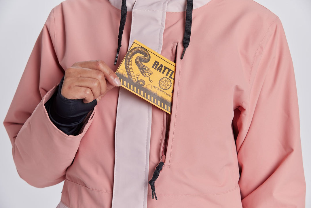 Airblaster Damska Kurtka Stay Wild Parka Jasno Różowa