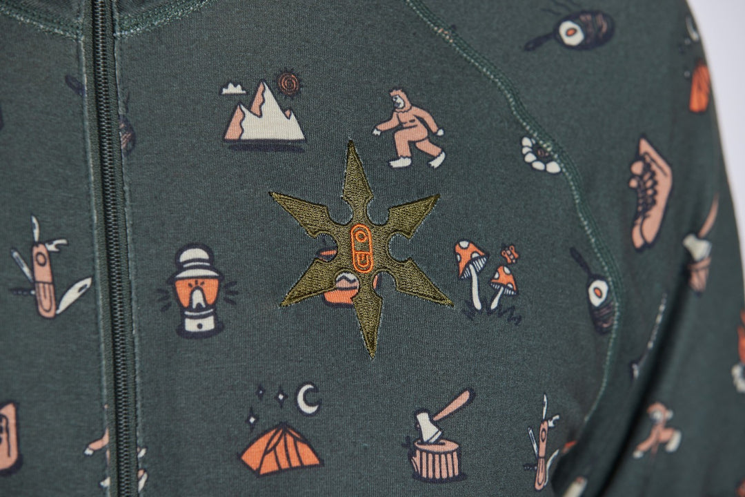 Airblaster Męski Hoodless Ninja Suit Resin Camp