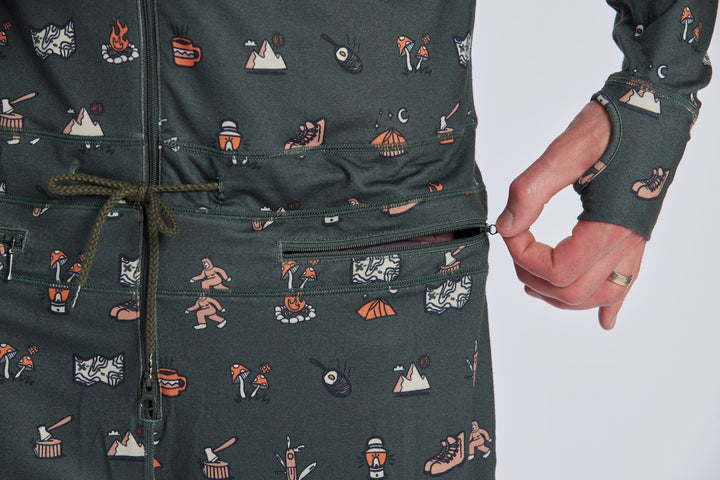 Airblaster Męski Hoodless Ninja Suit Resin Camp