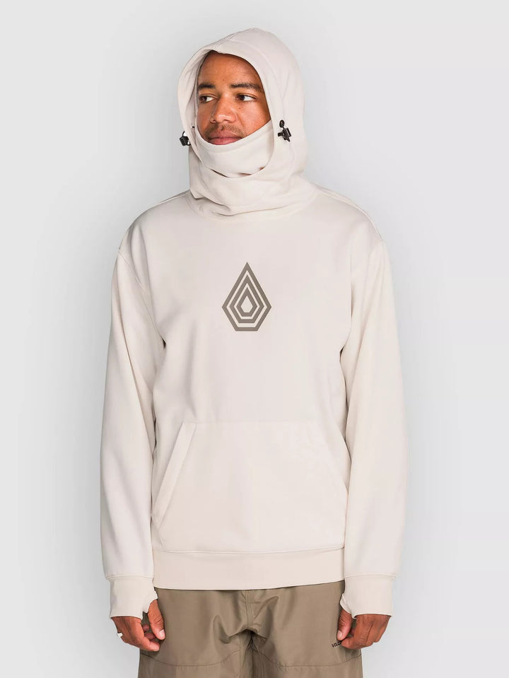 Volcom Hydro Riding Hoodie Off White - Bluza techniczna