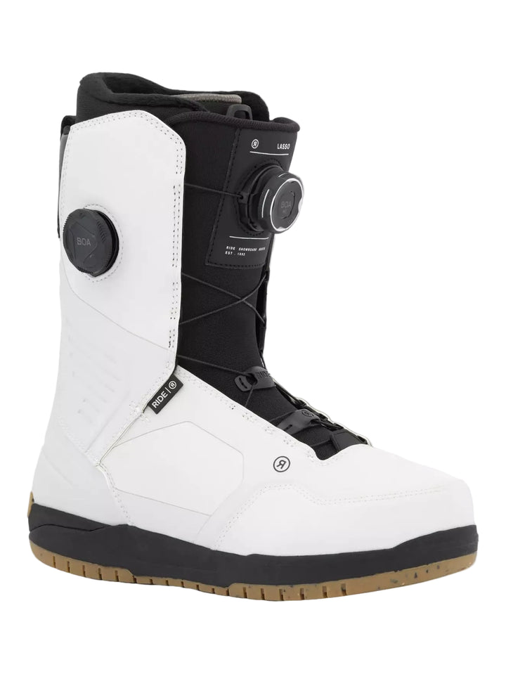 Ride Lasso White - Męskie buty snowboardowe