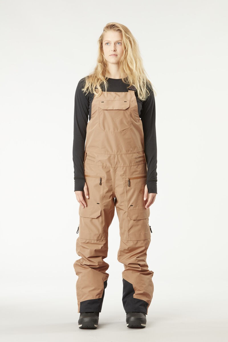 Picture Organic Damskie Spodnie na Szelkach U62 BIB 20/20 Mocha