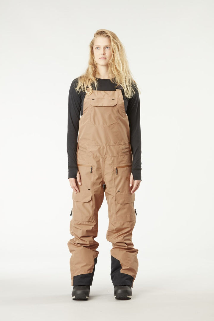 Picture Organic Damskie Spodnie na Szelkach U62 BIB 20/20 Mocha