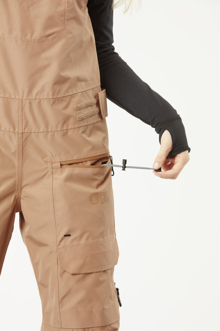 Picture Organic Damskie Spodnie na Szelkach U62 BIB 20/20 Mocha