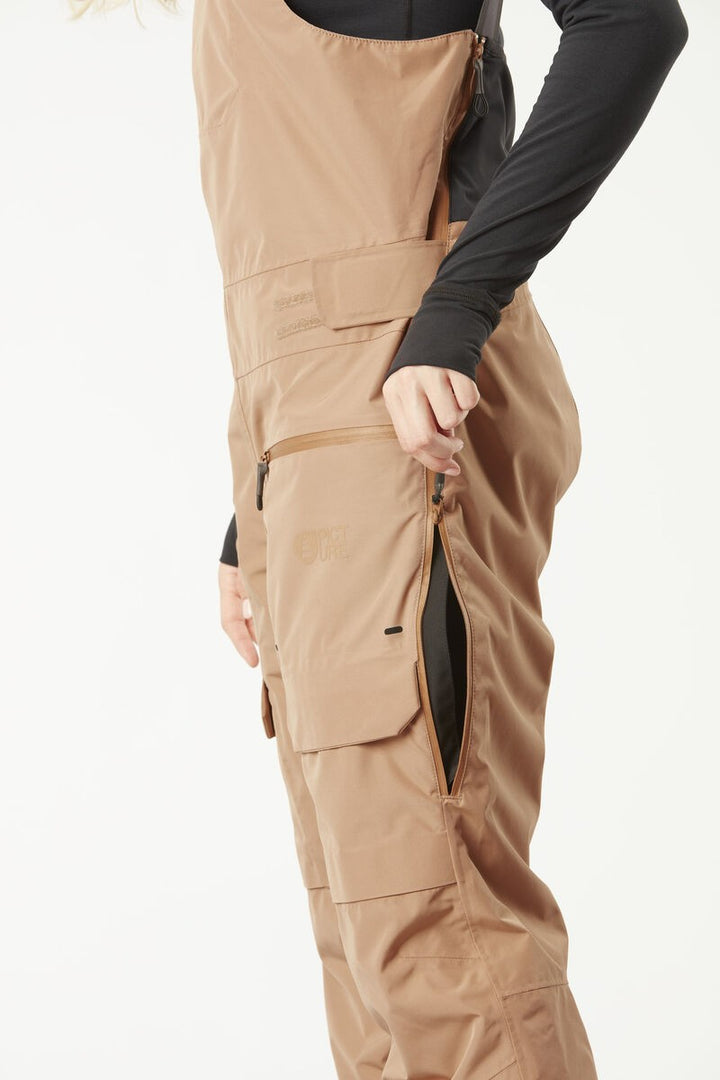 Picture Organic Damskie Spodnie na Szelkach U62 BIB 20/20 Mocha