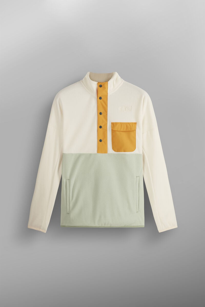 Picture Organic Damska Bluza Arcca 1/4 Zip Light Milk