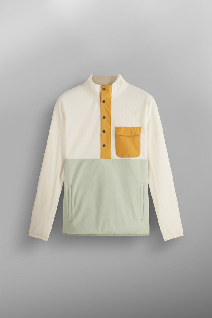 Picture Organic Damska Bluza Arcca 1/4 Zip Light Milk