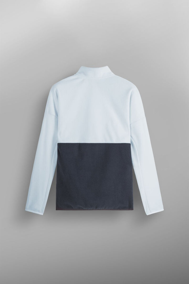 Picture Organic Damska Bluza Arcca 1/4 Zip Ice Melt/Granatowa